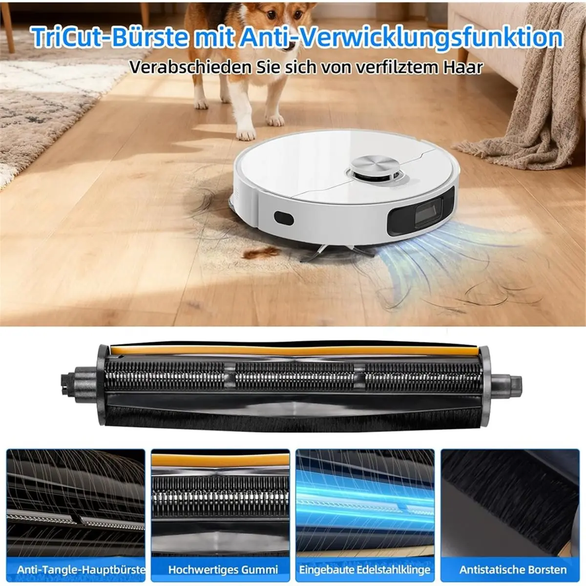 Аксессуары T33C для X40 Ultra, L10s Pro Ultra Heat, L10s Ultra Gen 2, X30 Ultra: основная щетка, насадка для влажной уборки, фильтр, мешки для сбора пыли
Аксессуары T33C для X40 Ultra, L10s Pro Ultra Heat, L10s Ultra Gen 2, X30 Ultra: основная щетка, насадка для влажной уборки, фильтр, мешки для сбора пыли