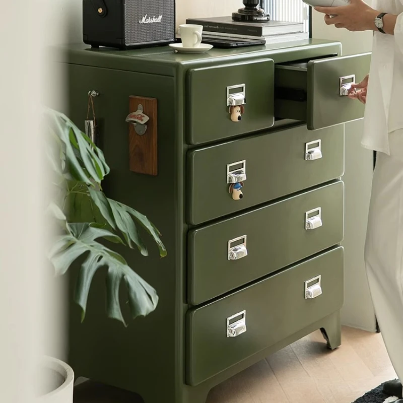 Japanese-style retro iron cabinet, bedroom four-story chest of drawers, side cabinet ins metal drawers
Japanese-style retro iron cabinet, bedroom four-story chest of drawers, side cabinet ins metal drawers