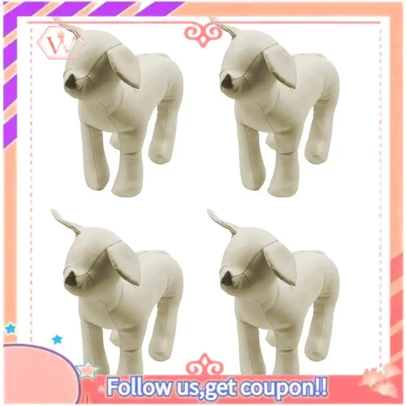 AT84-4X Leather Dog Mannequins Standing Position Dog Models Pet Animal Shop Display Mannequin White S
AT84-4X Leather Dog Mannequins Standing Position Dog Models Pet Animal Shop Display Mannequin White S