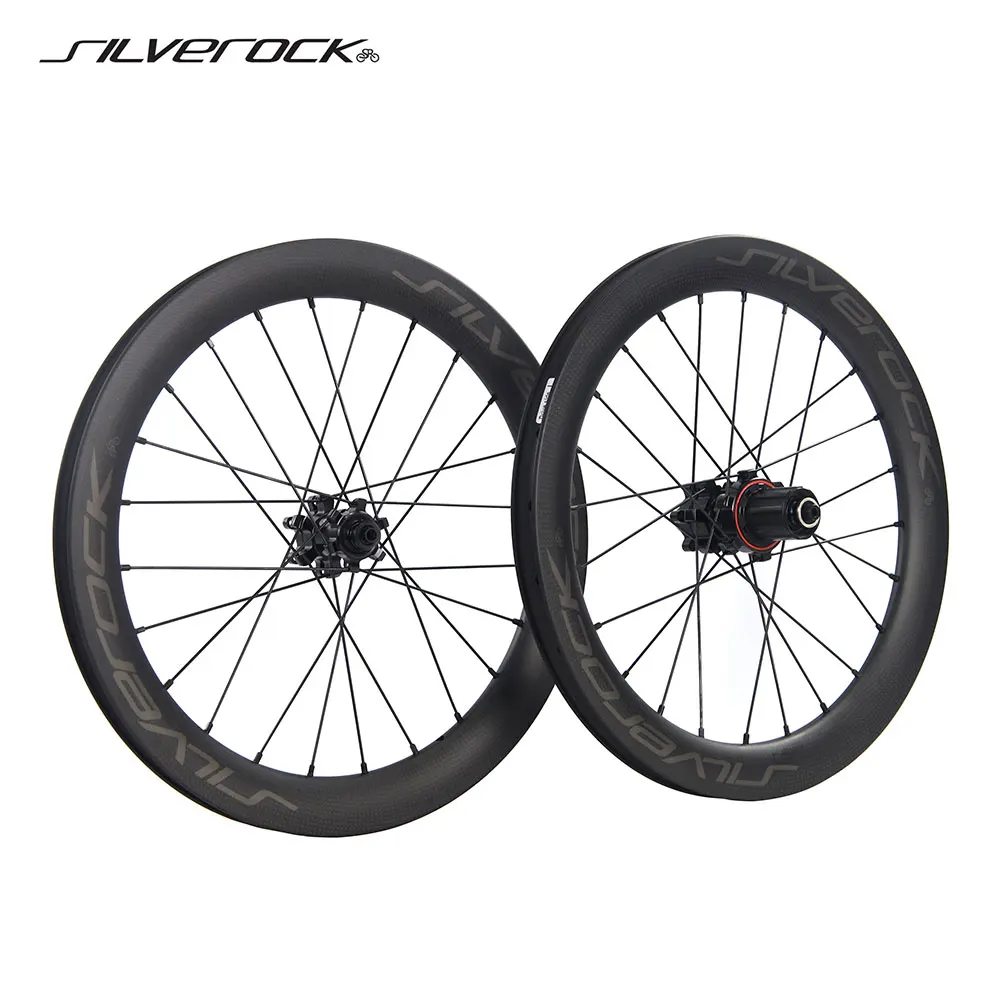SILVEROCK-External 5-7 Speed Wheels for Brompton 3Sixty Folding Bicycle, High Profile Disc Brake Wheelset, Carbon, 16", 349, 355
SILVEROCK-External 5-7 Speed Wheels for Brompton 3Sixty Folding Bicycle, High Profile Disc Brake Wheelset, Carbon, 16", 349, 355