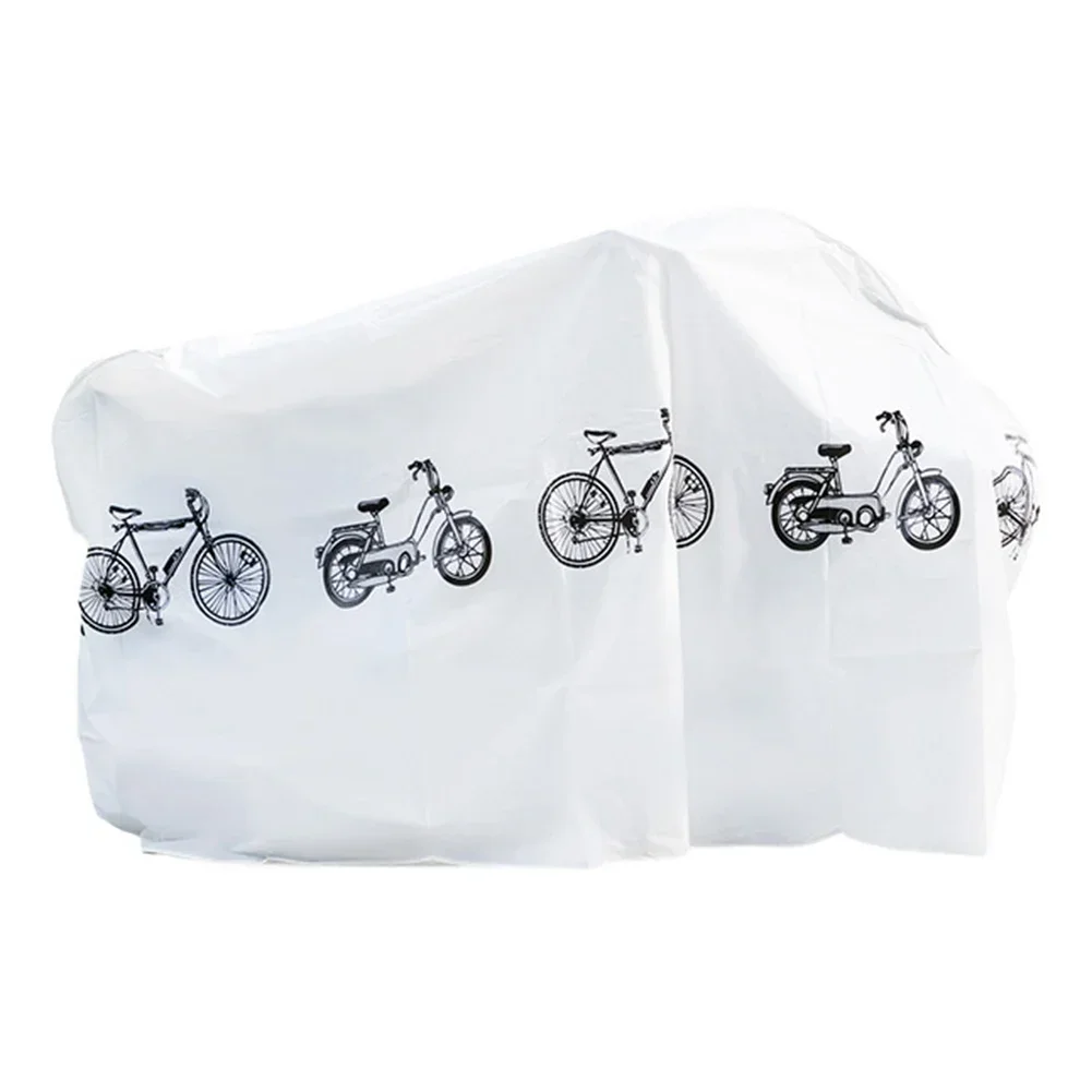 Bicycle Waterproof Rain Cover 200x100cm White Outdoor UV Protection Mountain Bike Cover Lightweight Portable Protective Tools
Bicycle Waterproof Rain Cover 200x100cm White Outdoor UV Protection Mountain Bike Cover Lightweight Portable Protective Tools
