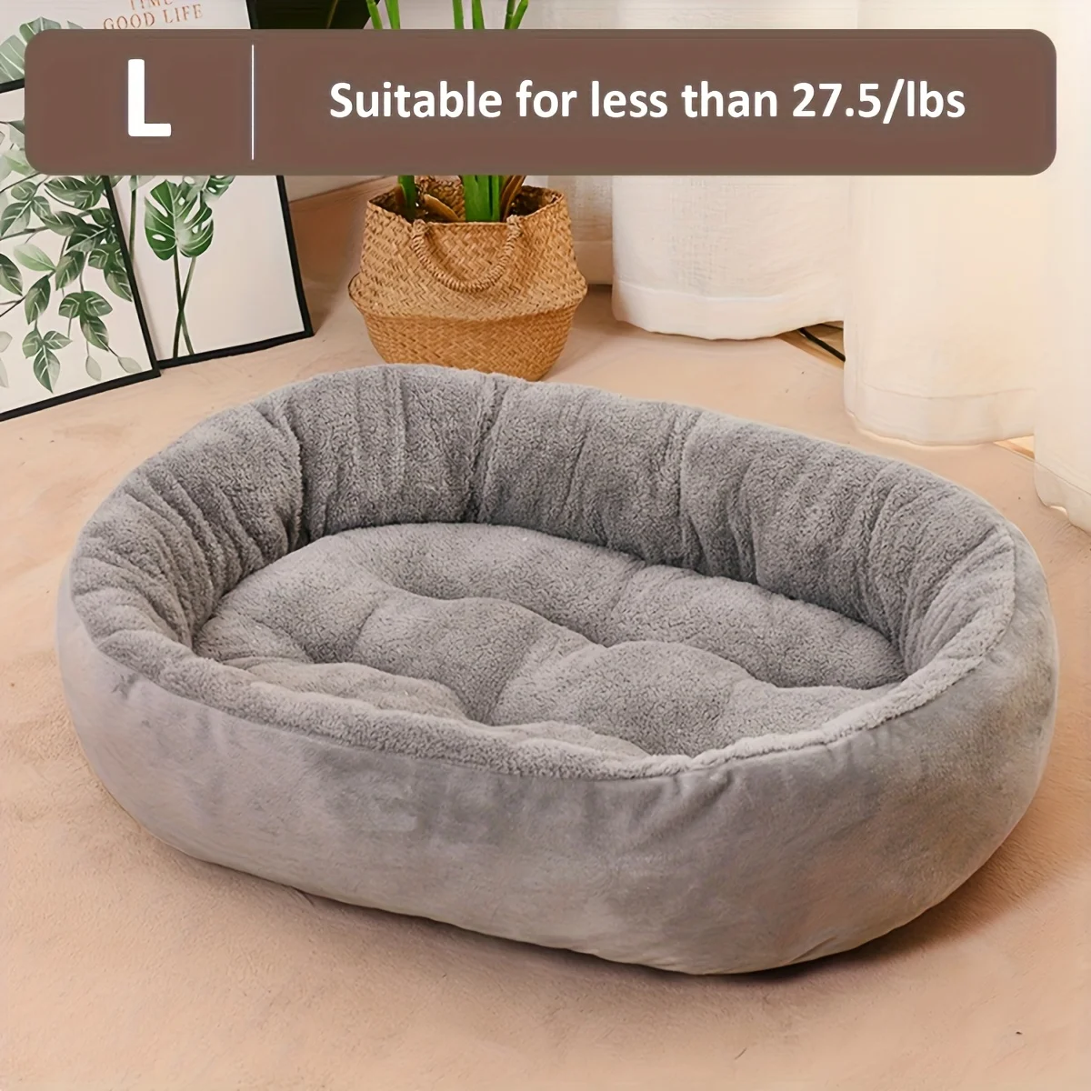 Oval Dog Bed, Cat Cuddle Nest, Donut Pet Bed, Machine Washable Dog Bed, Small Dog Bed, Cozy Cat Bed, Raised Edge Pet Bed
Oval Dog Bed, Cat Cuddle Nest, Donut Pet Bed, Machine Washable Dog Bed, Small Dog Bed, Cozy Cat Bed, Raised Edge Pet Bed
