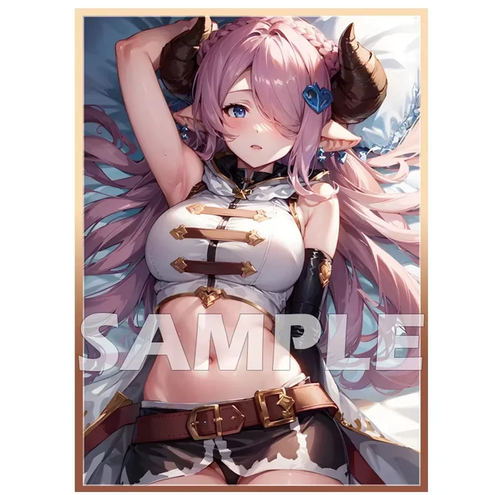 60PCS 67×92mm Foil Flash Trading Card Sleeves for MTG Granblue Fantasy Narmaya Kawaii Anime Card Protector for TCG/PTCG/PKM
60PCS 67×92mm Foil Flash Trading Card Sleeves for MTG Granblue Fantasy Narmaya Kawaii Anime Card Protector for TCG/PTCG/PKM