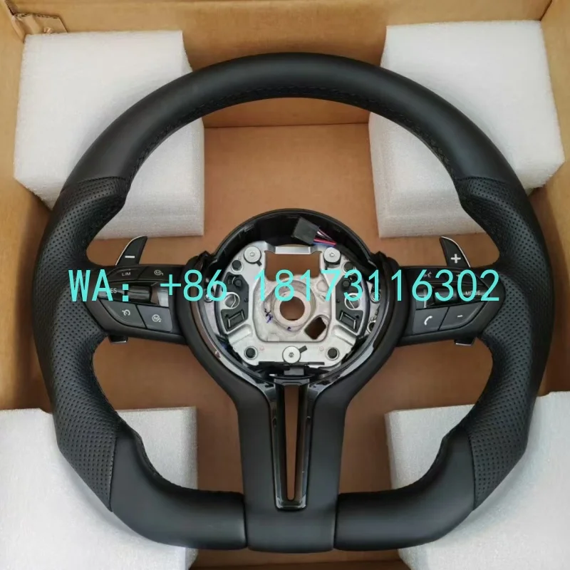 China Plant 2026 Black Perforated Leather Steering Wheel F10 F11 F20 F21 F23 F30 F31 F32 F33 F36 F01 F06 F07 M3 M4 M5 F
China Plant 2026 Black Perforated Leather Steering Wheel F10 F11 F20 F21 F23 F30 F31 F32 F33 F36 F01 F06 F07 M3 M4 M5 F
