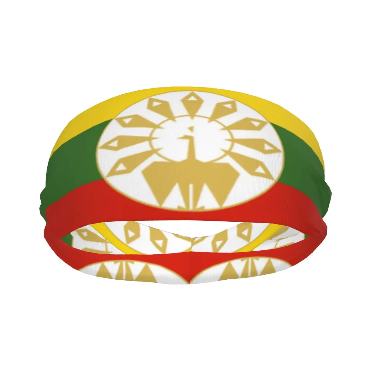Sports Sweatband Breathable Headband Sweat Hair Head Band Flag Of The State Of Burma Yoga Headband
Sports Sweatband Breathable Headband Sweat Hair Head Band Flag Of The State Of Burma Yoga Headband