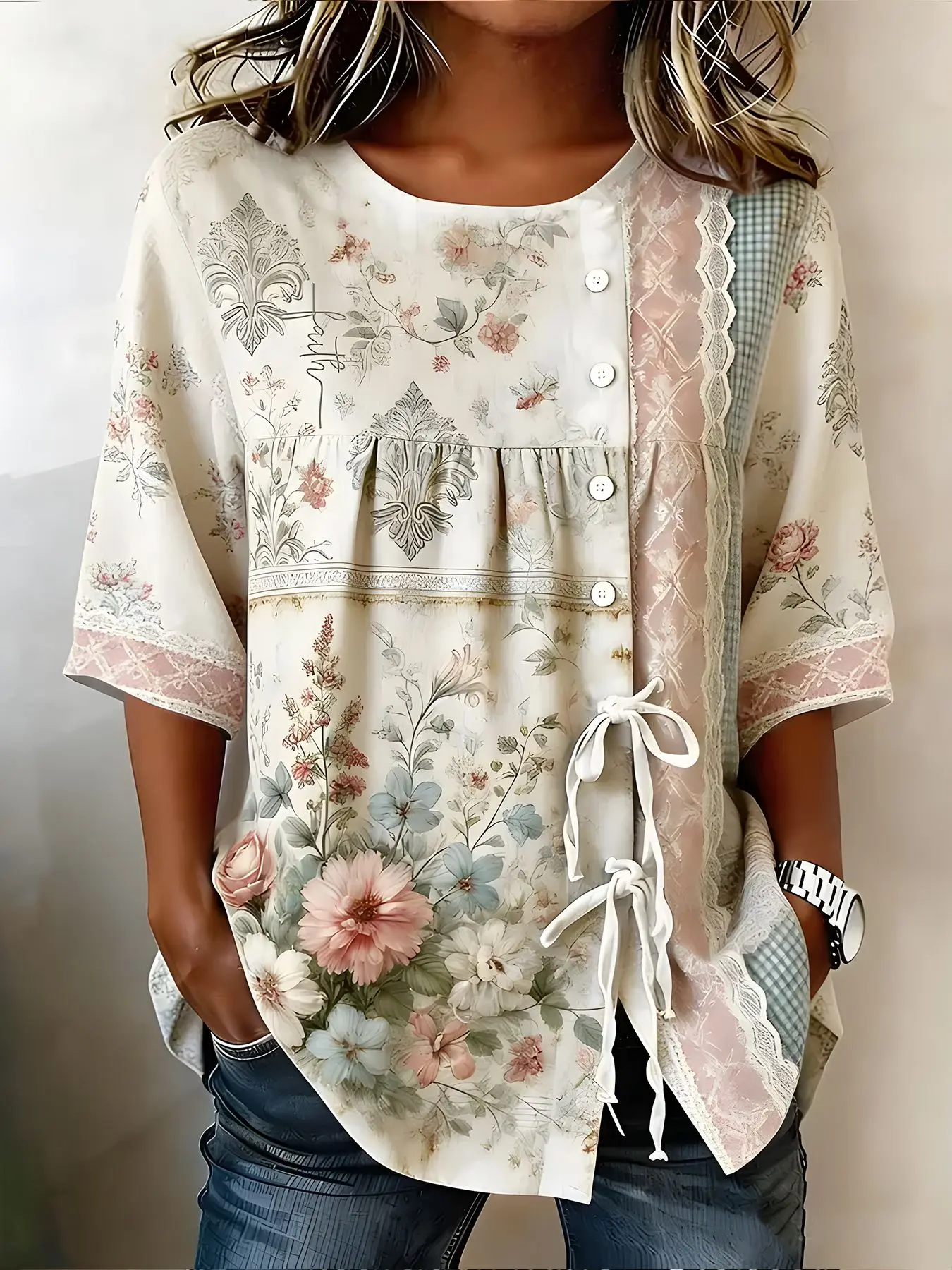 Summer New Simple Casual Half Sleeve Women's Shirt, Loose Drop Shoulder, Breathable And Versatile For Daily Commute.
Summer New Simple Casual Half Sleeve Women's Shirt, Loose Drop Shoulder, Breathable And Versatile For Daily Commute.