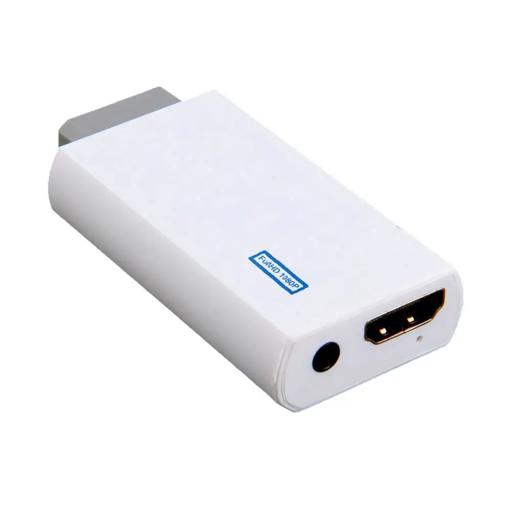 3.5mm Wii2 Audio HDMI-compatible Converter HD 1080P Wii to HDMI-compatible Adapter for PC HDTV Monitor Display Dropshipping Hot
3.5mm Wii2 Audio HDMI-compatible Converter HD 1080P Wii to HDMI-compatible Adapter for PC HDTV Monitor Display Dropshipping Hot