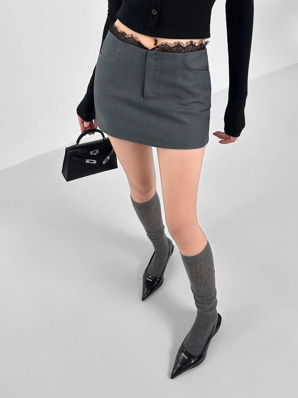 Women's Summer Lace A-line Skirt Petite Spicy Girl Yoga Versatile Short Slimming Wrap Buttocks Skirt Solid High Waisted RGK0
Women's Summer Lace A-line Skirt Petite Spicy Girl Yoga Versatile Short Slimming Wrap Buttocks Skirt Solid High Waisted RGK0