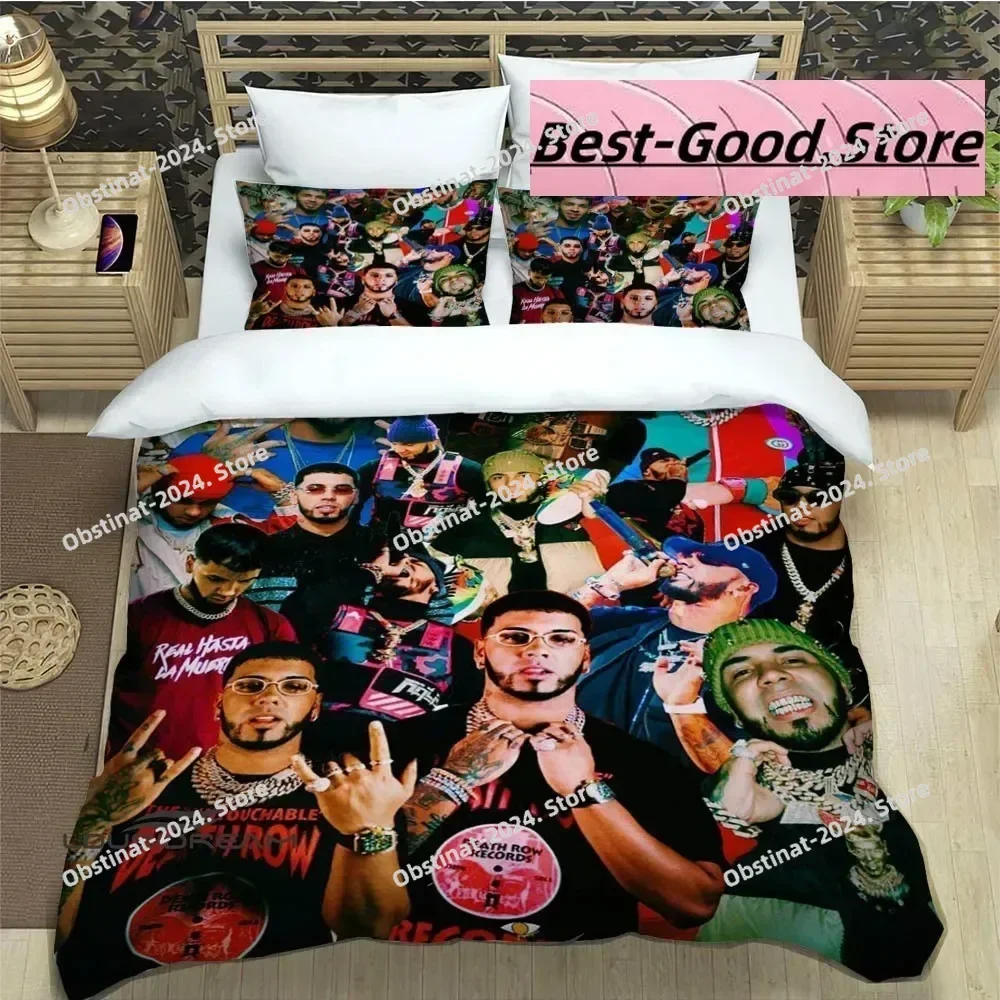 Fashion Rapper Anuel AA Bedding Set Printed Bed Set With Pillowcase Bed Duvet Cover Soft Single Double Queen Super King Size
Fashion Rapper Anuel AA Bedding Set Printed Bed Set With Pillowcase Bed Duvet Cover Soft Single Double Queen Super King Size