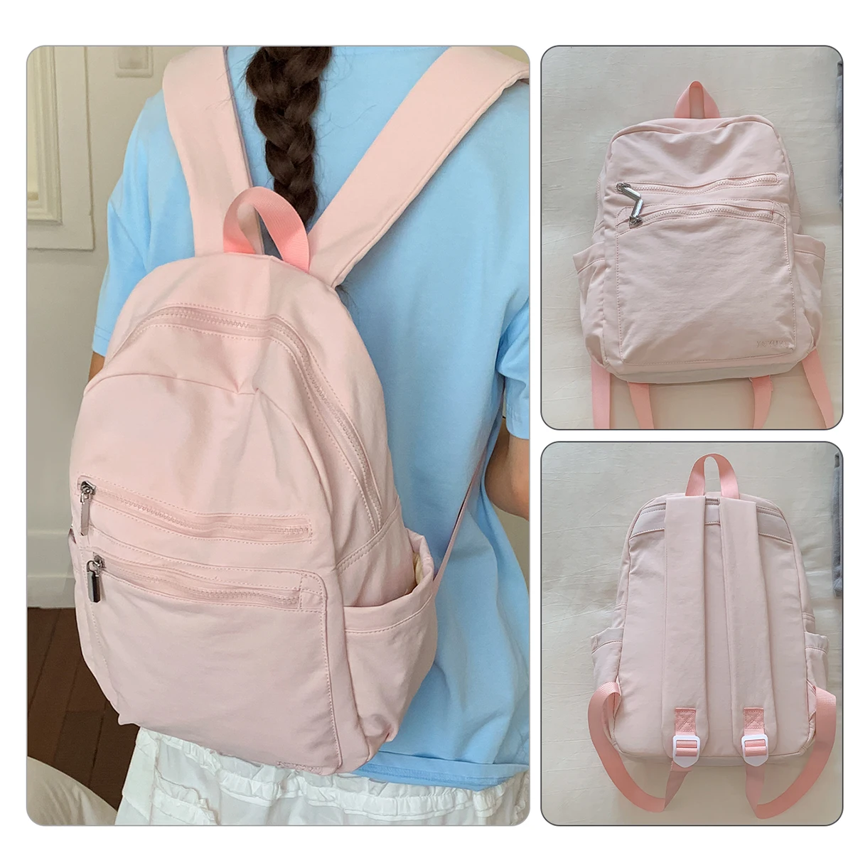 Backpack for Women 2026 New Style School Bag for College Students Casual Travel Waterproof Oxford Canvas Women's Mini Backpack
Backpack for Women 2026 New Style School Bag for College Students Casual Travel Waterproof Oxford Canvas Women's Mini Backpack