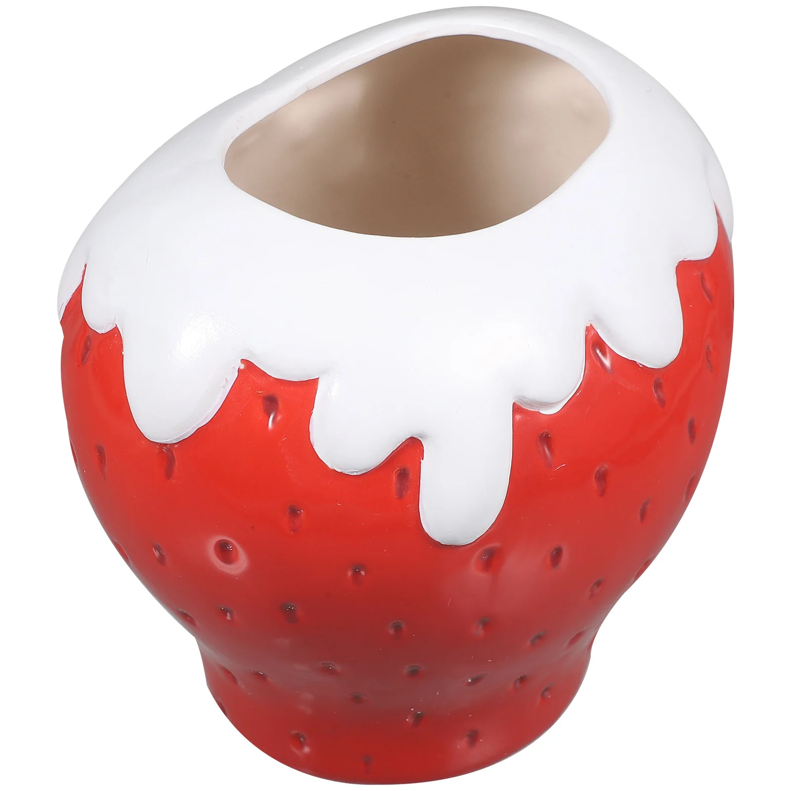 Strawberry Vase Ceramic Flower Holder Home Decor Modern Style Dried Flower Vase Simple Versatile Desktop Bookshelf Wine Cabinet
Strawberry Vase Ceramic Flower Holder Home Decor Modern Style Dried Flower Vase Simple Versatile Desktop Bookshelf Wine Cabinet