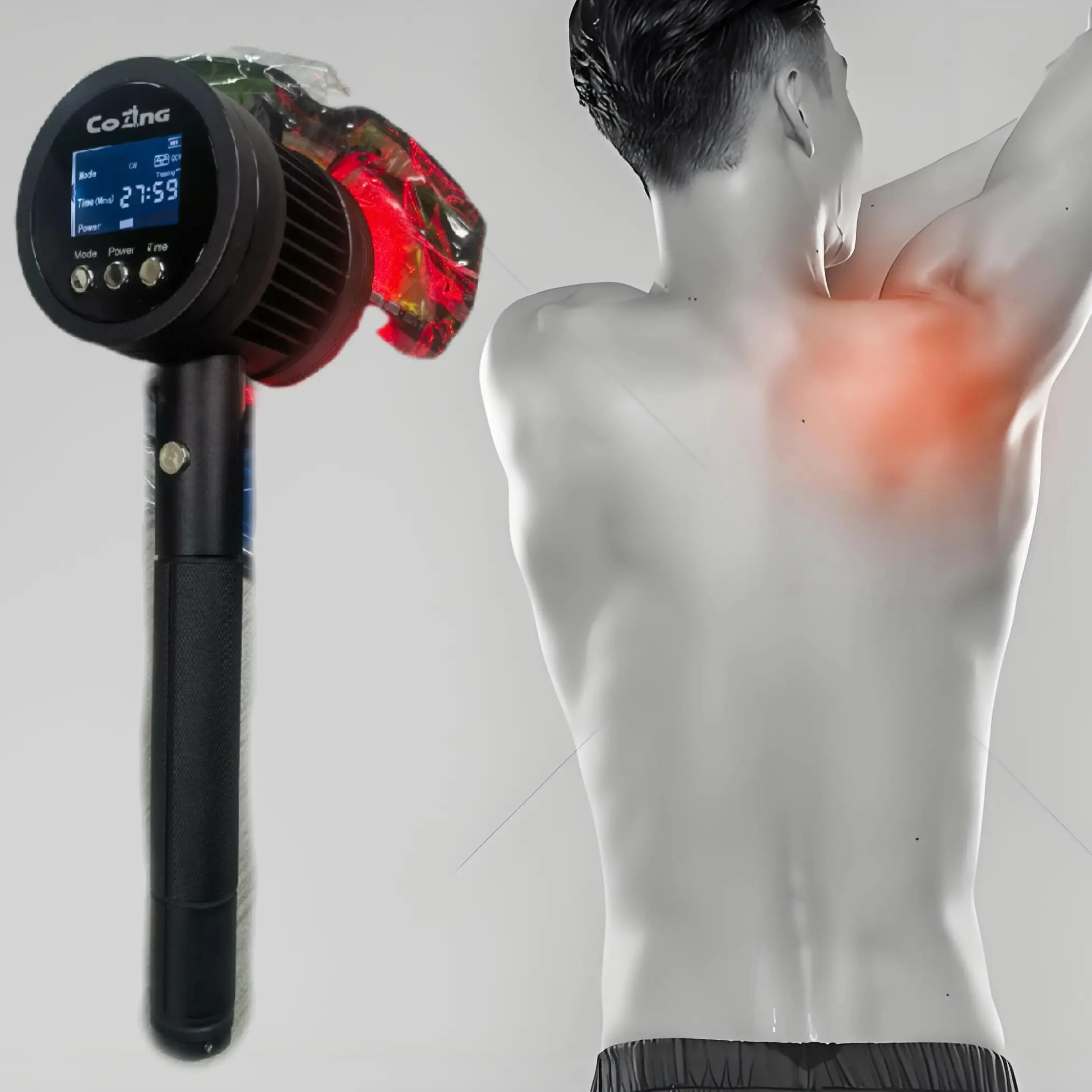 HLKGO 25diodes Professional Laser Physiotherapy Vet 650nm 808nm Cold Laser Light For Soft Tissue Injury Wound Healing
HLKGO 25diodes Professional Laser Physiotherapy Vet 650nm 808nm Cold Laser Light For Soft Tissue Injury Wound Healing