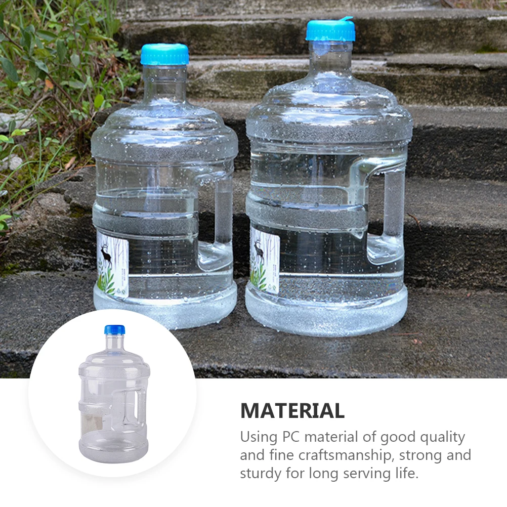 1pc Portable Bucket 5L Durable Pc Material Car Storage Bottle Camping Hiking Emergency Water Container Outdoor Water Carrier Car
1pc Portable Bucket 5L Durable Pc Material Car Storage Bottle Camping Hiking Emergency Water Container Outdoor Water Carrier Car