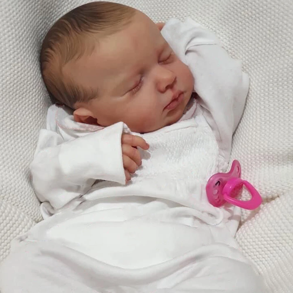 Bebe Reborn Dolls 19 Inch Loulou Boy Girl Full Silicone Vinyl Body Handmade Painted Lifelike Reborn Dolls For Kids Gifts
Bebe Reborn Dolls 19 Inch Loulou Boy Girl Full Silicone Vinyl Body Handmade Painted Lifelike Reborn Dolls For Kids Gifts