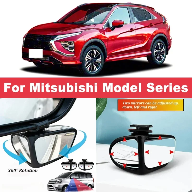 2Pcs 360° Adjustable Blind Spot Mirrors Convex Wide Angle Rearview For Mitsubishi Lancer EX Outlander ASX Pajero Eclipse Cross
2Pcs 360° Adjustable Blind Spot Mirrors Convex Wide Angle Rearview For Mitsubishi Lancer EX Outlander ASX Pajero Eclipse Cross