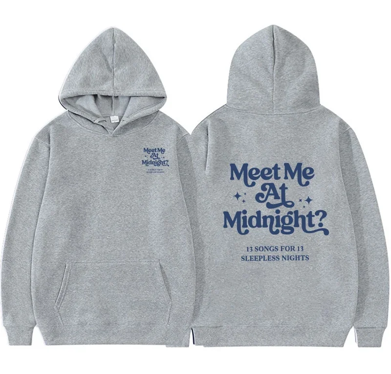 Funny Letter Meet Me At Midnight Printed Hooded Oversized Hoodie Men Women Sweatshirts Classic Simple Unisex Pullover Sweatshirt
Funny Letter Meet Me At Midnight Printed Hooded Oversized Hoodie Men Women Sweatshirts Classic Simple Unisex Pullover Sweatshirt