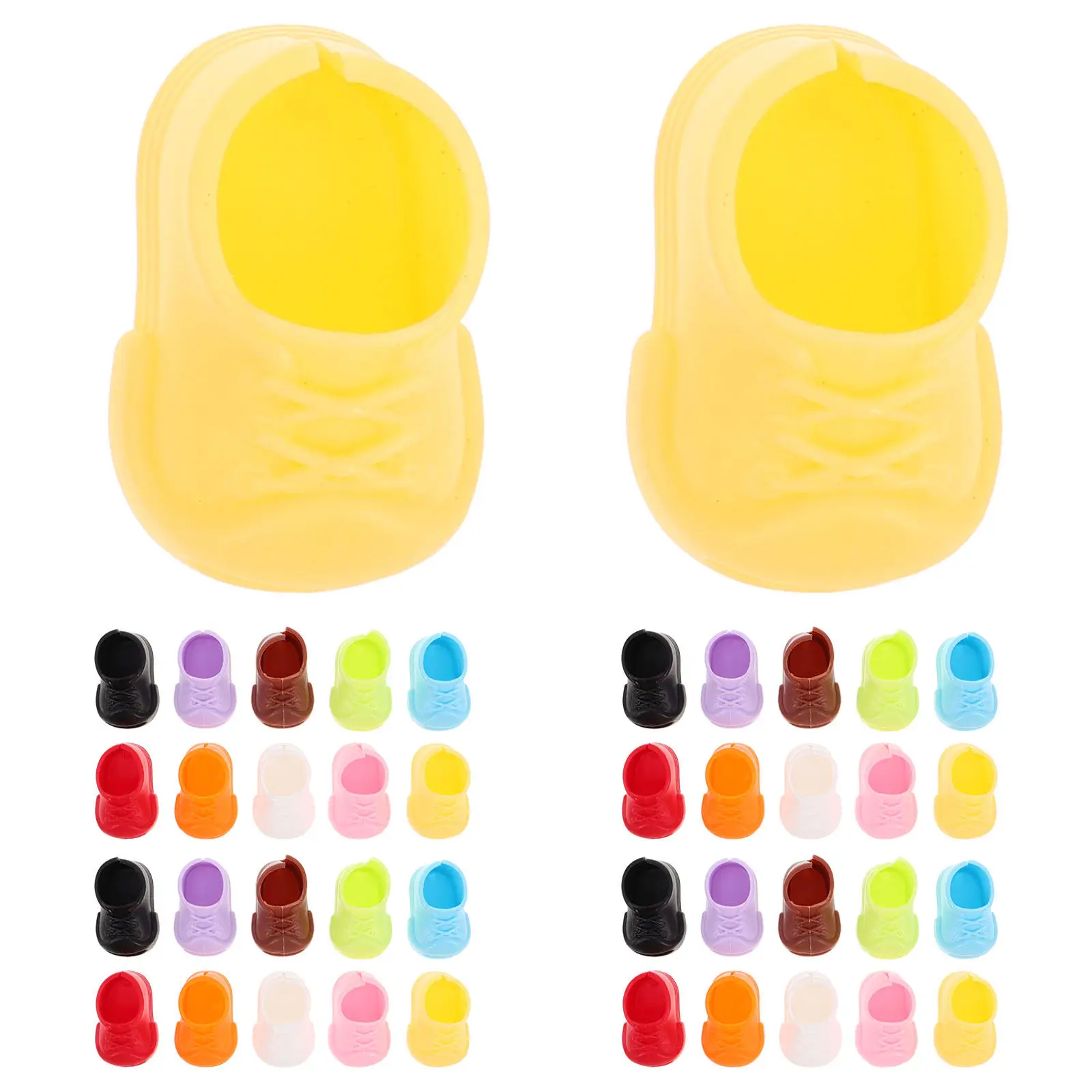 40Pairs Mini Shoes for 17Cm Realistic Small Shoe Set Ideal Playset Props for Dollhouse Scenes Versatile Miniature Footwear
40Pairs Mini Shoes for 17Cm Realistic Small Shoe Set Ideal Playset Props for Dollhouse Scenes Versatile Miniature Footwear