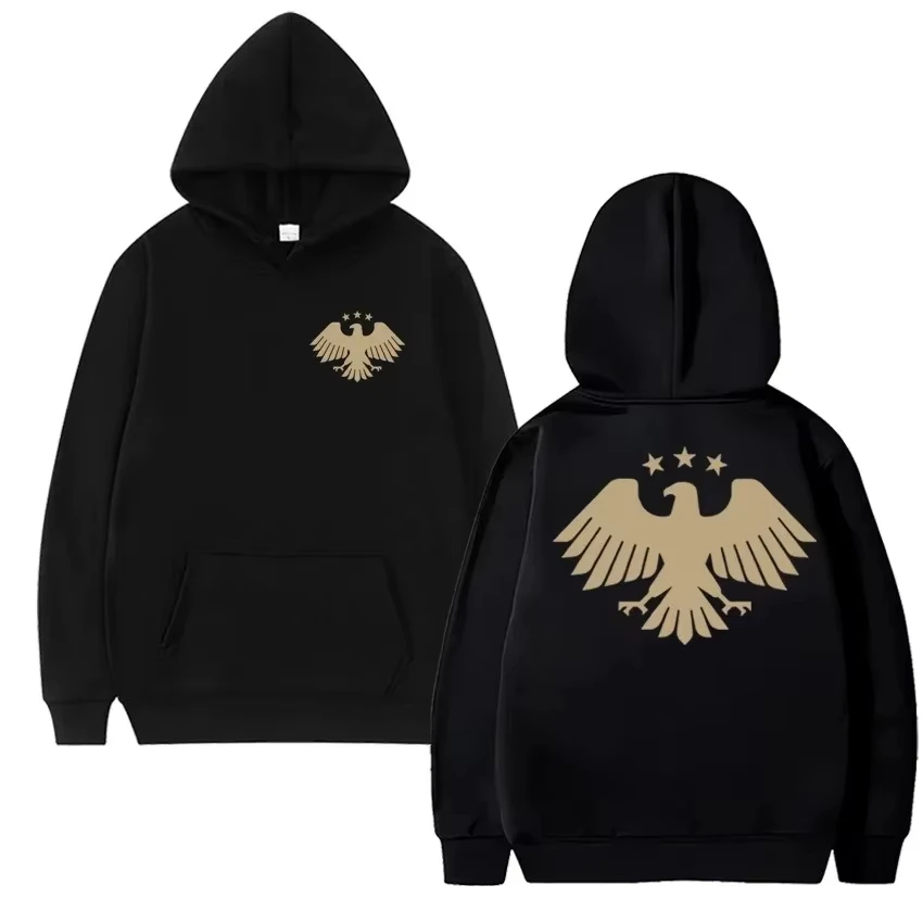 Syria Hawk of Quraish, осенне-зимние мужские толстовки с рисунком, теплая толстовка большого размера из 100% хлопка, уличная мужская толстовка с высокой эластичностью
Syria Hawk of Quraish, осенне-зимние мужские толстовки с рисунком, теплая толстовка большого размера из 100% хлопка, уличная мужская толстовка с высокой эластичностью