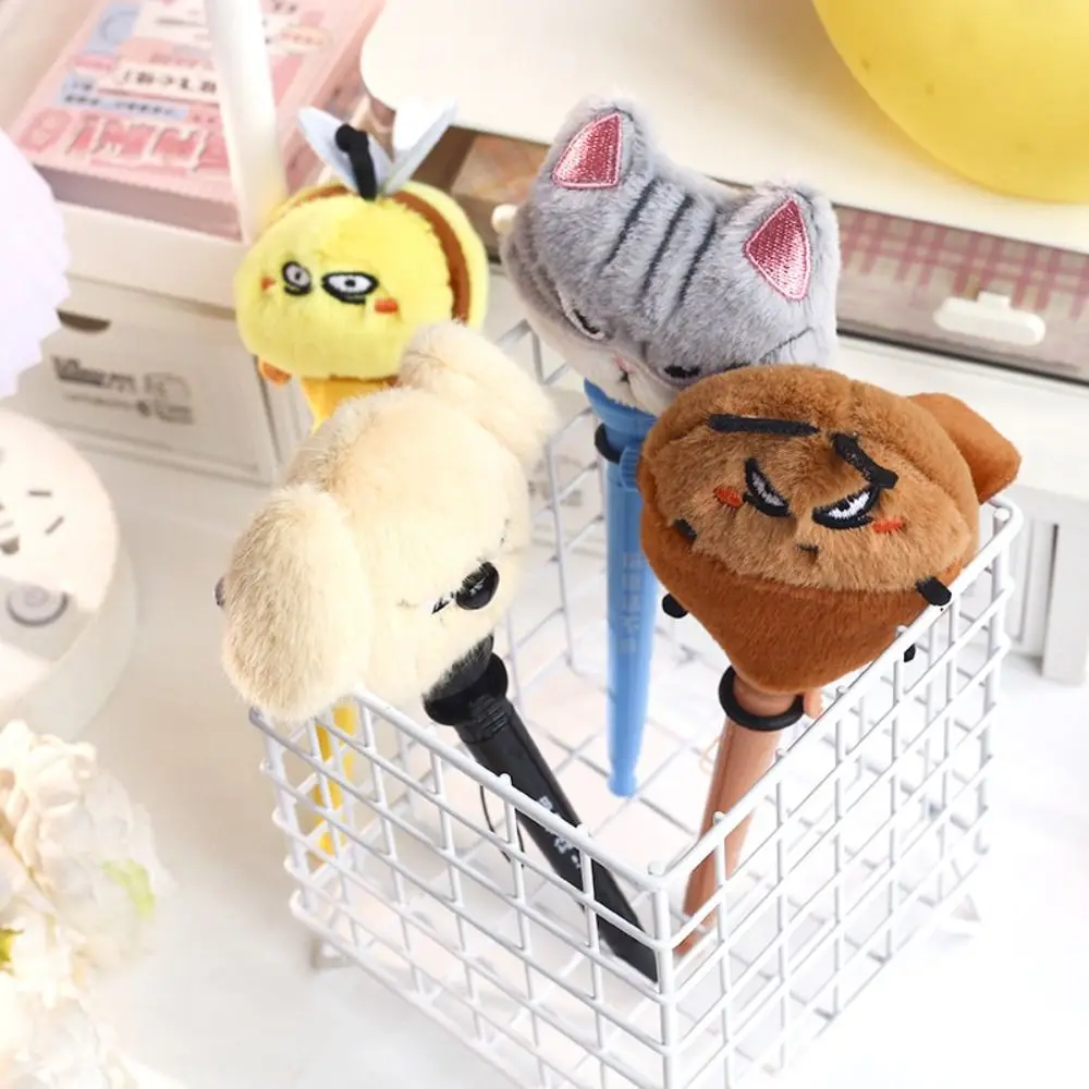 Portable Plush Bouncing Pen Fun Cat and Dog Ballpoint Pen Cartoon Unique Signing Pen Writing Tool
Portable Plush Bouncing Pen Fun Cat and Dog Ballpoint Pen Cartoon Unique Signing Pen Writing Tool