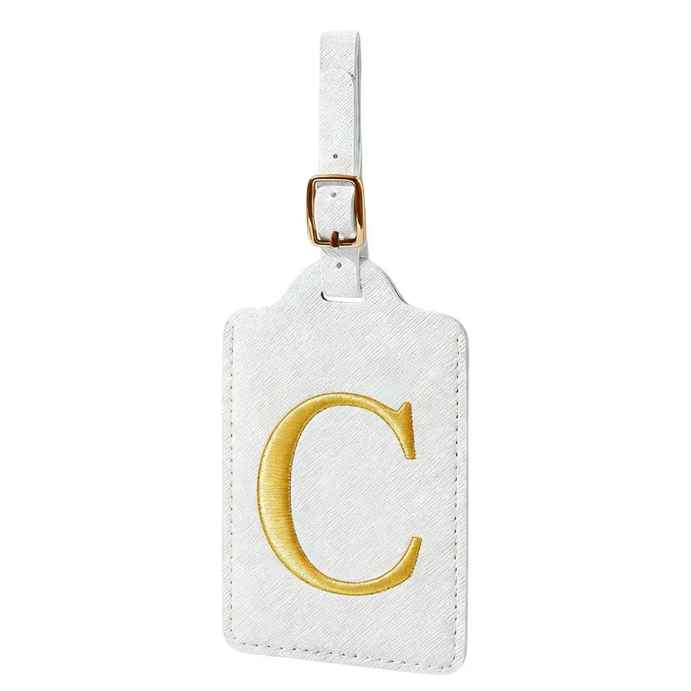 PU Leather Material Luggage Tag Privacy Flap Design Embroidered Letters Durable Suitcase ID Tag Name Card Slot A-Z Letters
PU Leather Material Luggage Tag Privacy Flap Design Embroidered Letters Durable Suitcase ID Tag Name Card Slot A-Z Letters