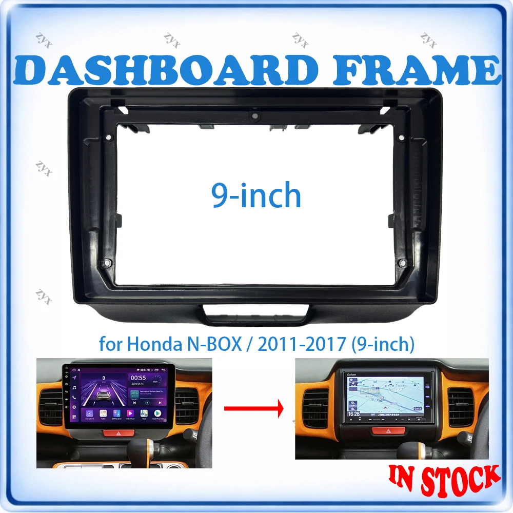 Car Radio Fascia Frame For Honda N-BOX 2011-2017 9 inch Wiring Harness Power Cable Car Accessories Plug & Play
Car Radio Fascia Frame For Honda N-BOX 2011-2017 9 inch Wiring Harness Power Cable Car Accessories Plug & Play