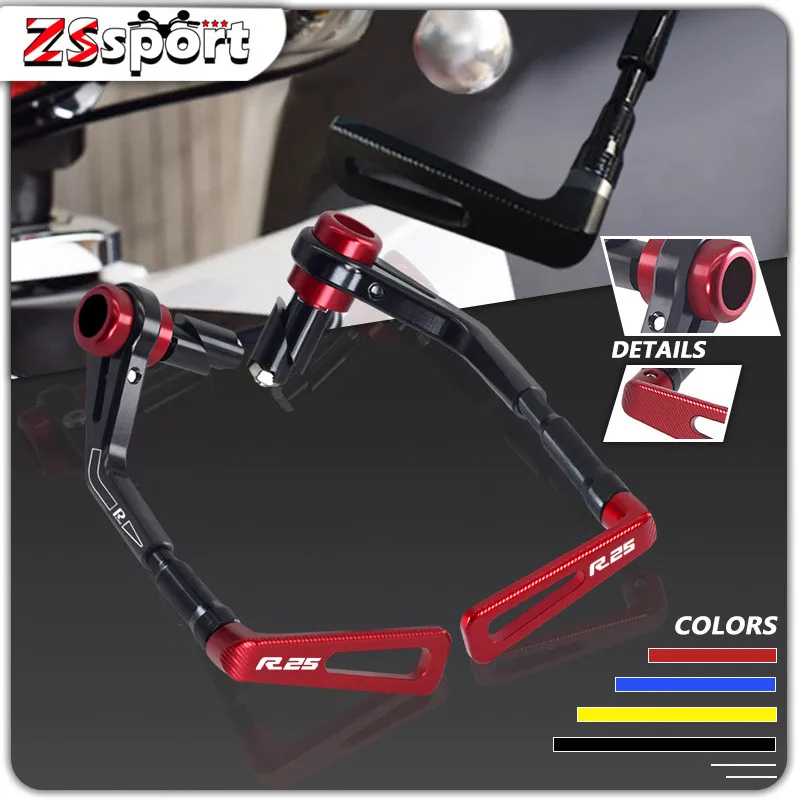 Newlest Brake Rod Protector For YZF-R3 YZF-R25 Motorcycle Accessories CNC Bow Guard Brake Clutch Handguard Protection yzf r3 r25
Newlest Brake Rod Protector For YZF-R3 YZF-R25 Motorcycle Accessories CNC Bow Guard Brake Clutch Handguard Protection yzf r3 r25