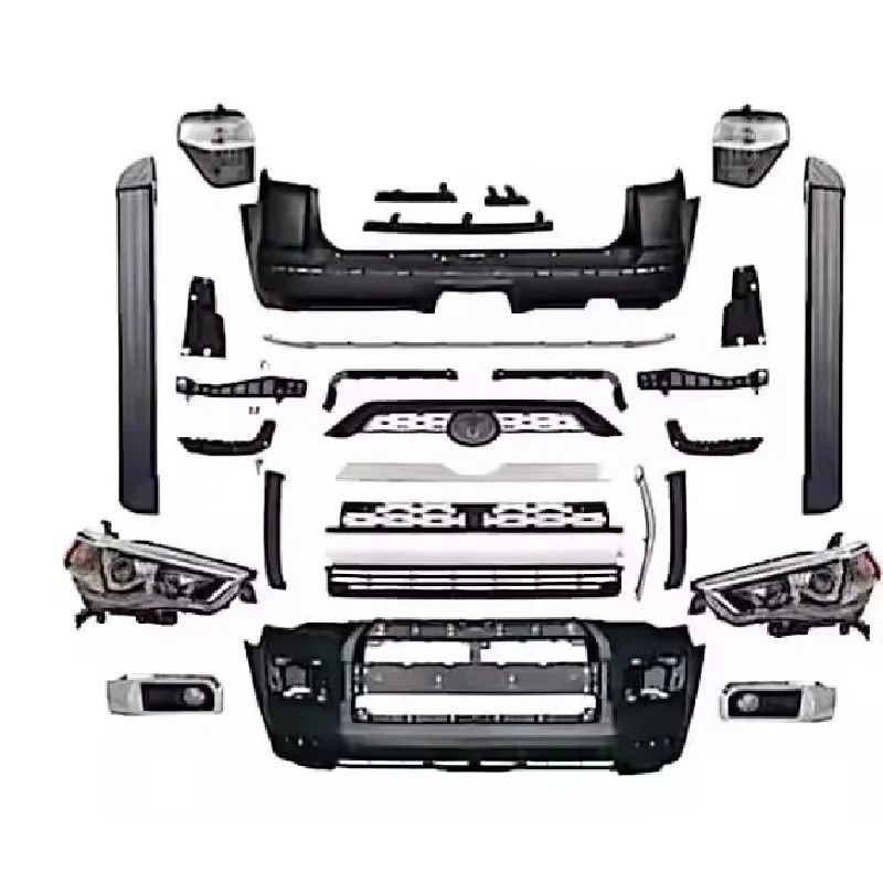 2014-2019 4Run-Ner Body Kits Front Bumper Upper & Lower Grille Assembly Strip Trim Bumper Valance Car Part Assembly
2014-2019 4Run-Ner Body Kits Front Bumper Upper & Lower Grille Assembly Strip Trim Bumper Valance Car Part Assembly