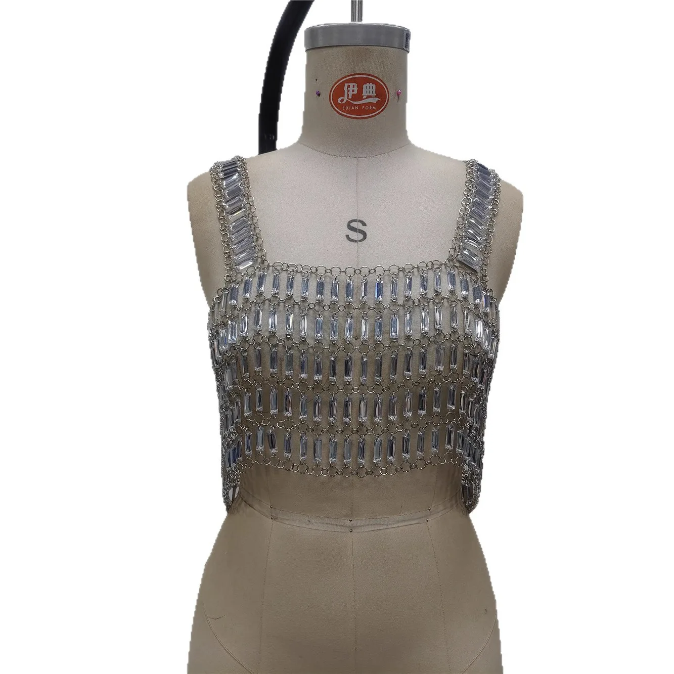 European & American Handmade Acrylic Sequined Necklace Party, Birthday, Banquet - Sexy Outerwear Or Layering Piece
European & American Handmade Acrylic Sequined Necklace Party, Birthday, Banquet - Sexy Outerwear Or Layering Piece