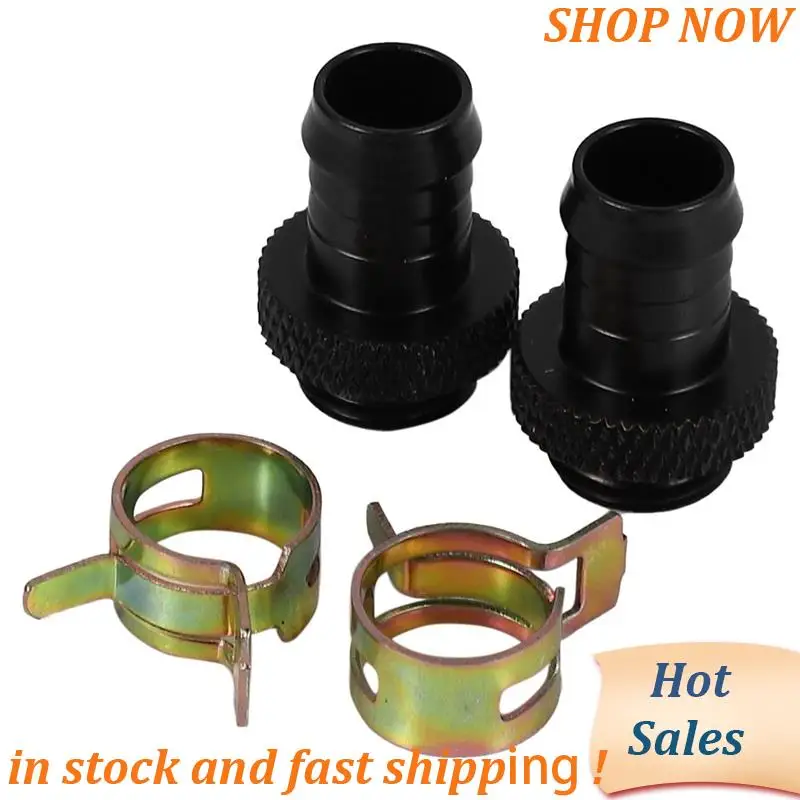 ABVB-6Pcs Barb Fitting Computer Water Cooling Radiator Copper Heatsinks Cooler Clamp For 3/8 Inch Id Tubing G1/4 Chromed Del
ABVB-6Pcs Barb Fitting Computer Water Cooling Radiator Copper Heatsinks Cooler Clamp For 3/8 Inch Id Tubing G1/4 Chromed Del