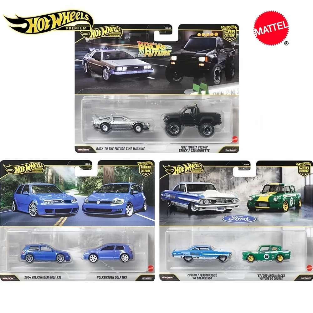 NEW Mattel Hot Wheels Premium Car Culture HBL96 2-pack Set Back To The Future Volkswagen Golf 1:64 Car Model Collection Toy Gift
NEW Mattel Hot Wheels Premium Car Culture HBL96 2-pack Set Back To The Future Volkswagen Golf 1:64 Car Model Collection Toy Gift