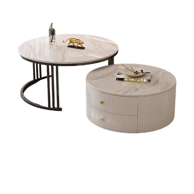 luxury and simple, modern living room for home use, small apartment Nordic side table, rock slab round small coffee table
luxury and simple, modern living room for home use, small apartment Nordic side table, rock slab round small coffee table