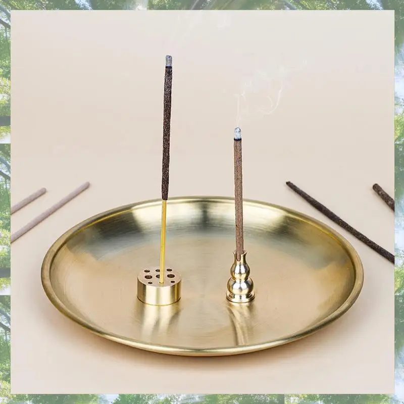 Premium-12Pcs Burner, Incense Holder For Incense Sticks/Coil Incense/Incense Cones, Brass Ash Catcher For Meditation Yoga Room
Premium-12Pcs Burner, Incense Holder For Incense Sticks/Coil Incense/Incense Cones, Brass Ash Catcher For Meditation Yoga Room