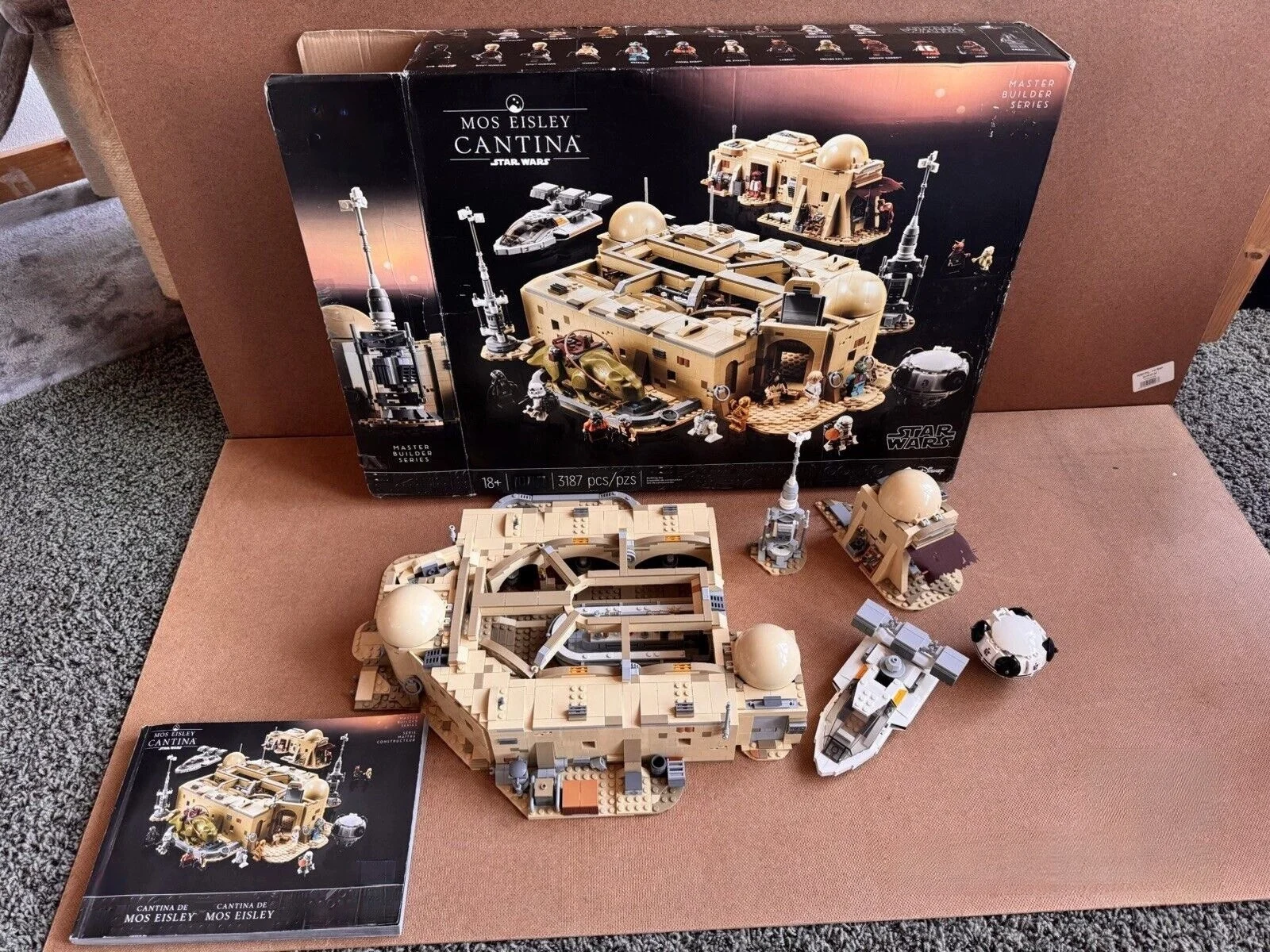 IN STOCK 60016 Mos Eisley Cantina Compatible 75290 Building Blocks Bricks 3187PCS Toys Birthday Christmas Gifts Original Box
IN STOCK 60016 Mos Eisley Cantina Compatible 75290 Building Blocks Bricks 3187PCS Toys Birthday Christmas Gifts Original Box