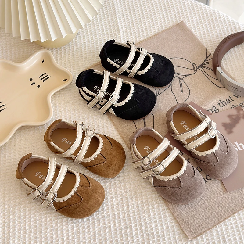 2025 Spring Autumn New Children Leather Shoes for Girls Fashion Korean Style Soft Bottom Anti-slippery Versatile Princess Shoes
2025 Spring Autumn New Children Leather Shoes for Girls Fashion Korean Style Soft Bottom Anti-slippery Versatile Princess Shoes