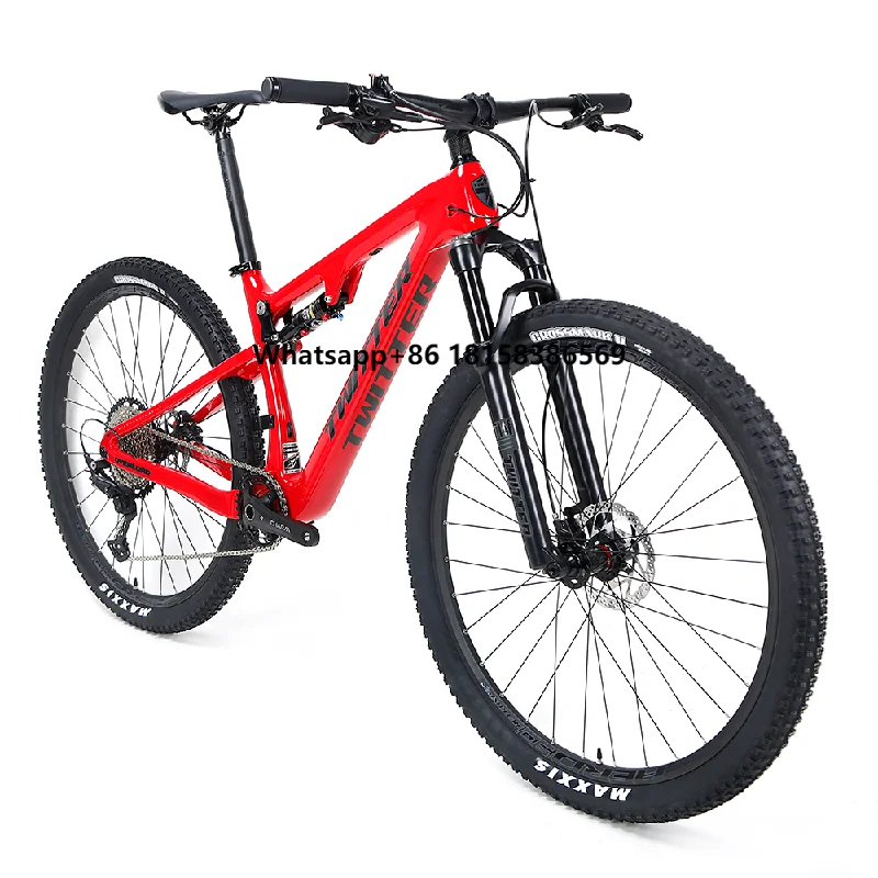Factory Price High End Twitter Overlord 29 Carbon Fiber MTB 29 Double Suspension SX 12 Speed Full Suspension MTB
Factory Price High End Twitter Overlord 29 Carbon Fiber MTB 29 Double Suspension SX 12 Speed Full Suspension MTB