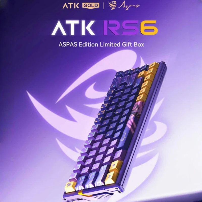 Проводная игровая клавиатура ATK RS6 Ultra ASPAS с магнитной осью, настраиваемая, с возможностью горячей замены, аксессуар для периферийных устройств для киберспорта и компьютера
Проводная игровая клавиатура ATK RS6 Ultra ASPAS с магнитной осью, настраиваемая, с возможностью горячей замены, аксессуар для периферийных устройств для киберспорта и компьютера