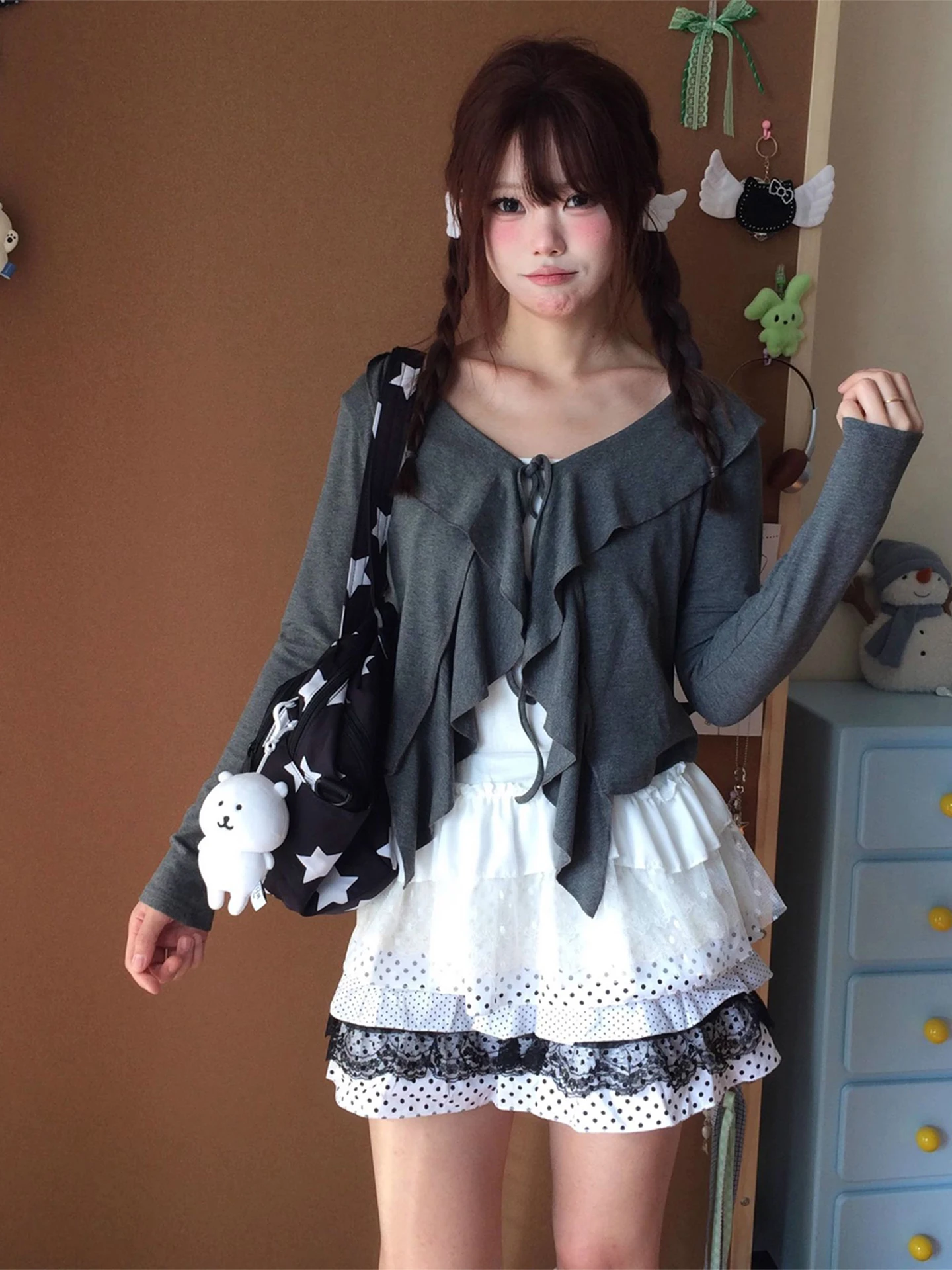 Sweet Polka Dot Skirt Retro Women's Autumn Winter Clothing High Waist Cake Skirt ort Skirts Ladies' Baking Sle
Sweet Polka Dot Skirt Retro Women's Autumn Winter Clothing High Waist Cake Skirt ort Skirts Ladies' Baking Sle