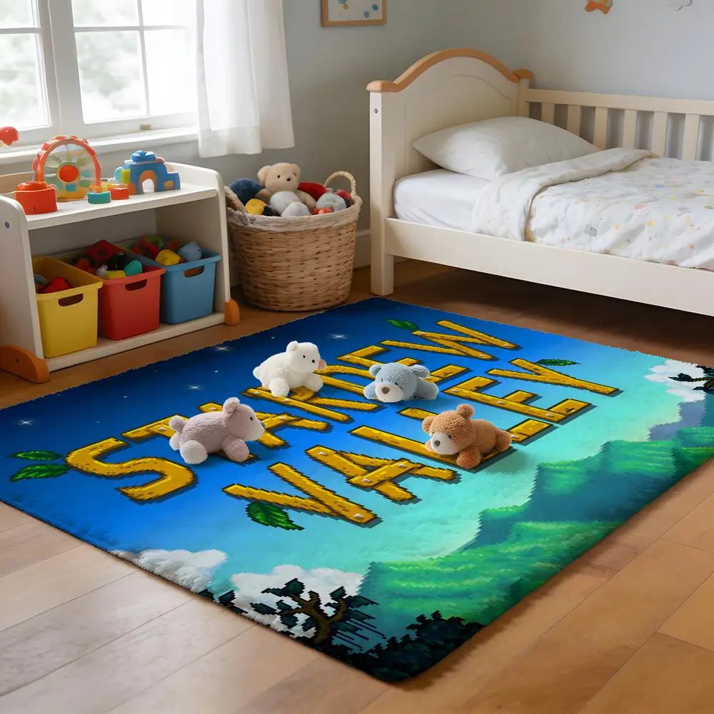Floor Mat Soft Flannel Rug Non-Slip Absorbent Mat for Bathroom Bedroom Home Decor Hot Anime S-stardew V-valley
Floor Mat Soft Flannel Rug Non-Slip Absorbent Mat for Bathroom Bedroom Home Decor Hot Anime S-stardew V-valley