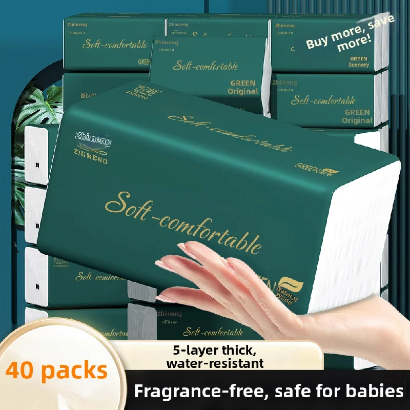40 Pack Native Wood Pulp Tissue, Facial Tissue, Affordable Home Packaging Napkins, Toilet Paper, Toilet Paper
40 Pack Native Wood Pulp Tissue, Facial Tissue, Affordable Home Packaging Napkins, Toilet Paper, Toilet Paper