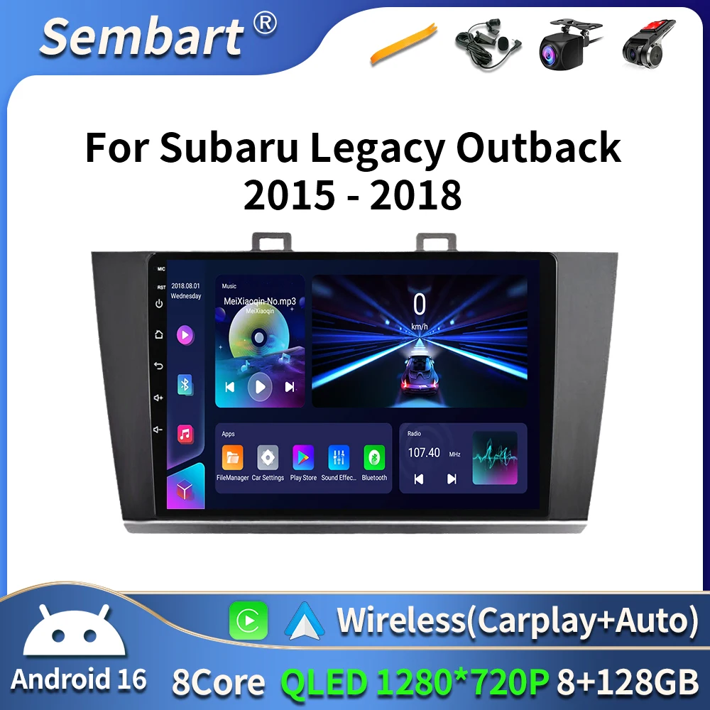Android 16 For Subaru Outback 5 2015 - 2018 Legacy 6 2014 - 2017 Car Radio Multimedia Video Player Navigation stereo GPS
Android 16 For Subaru Outback 5 2015 - 2018 Legacy 6 2014 - 2017 Car Radio Multimedia Video Player Navigation stereo GPS