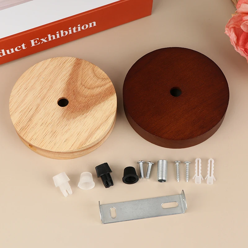 Wooden Ceiling Holder for Lamps; 10/12cm Modern Base; DIY Pendant Lighting Accessory; Chandelier Fitting Base.
Wooden Ceiling Holder for Lamps; 10/12cm Modern Base; DIY Pendant Lighting Accessory; Chandelier Fitting Base.