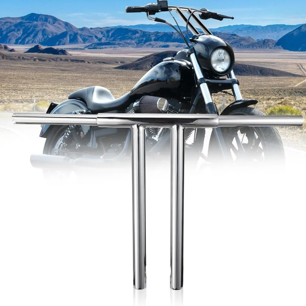 16 inch Narrow T Bars handlebars for 1996-2017 Harley Sportster/Dyna/Softail, Chrome
16 inch Narrow T Bars handlebars for 1996-2017 Harley Sportster/Dyna/Softail, Chrome