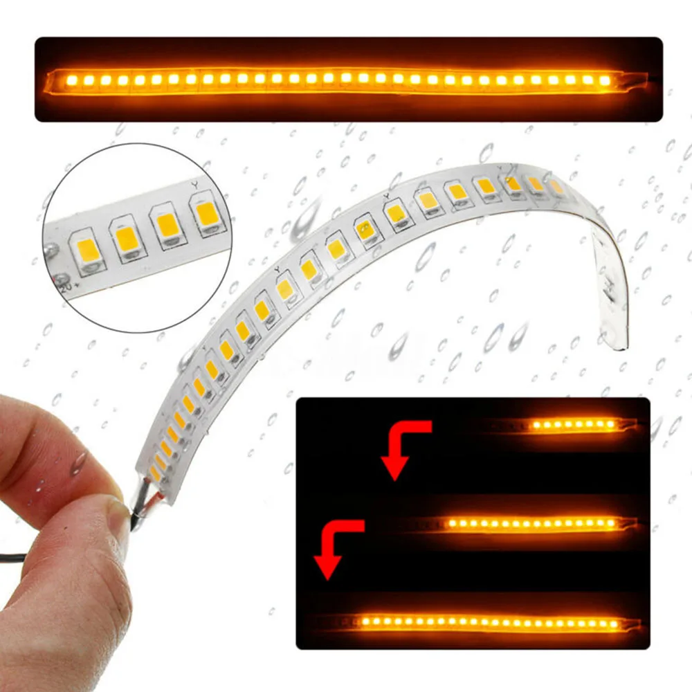 2pcs18cm LED Car Side Mirror Turn Signal Indicator Light With Dynamic Flash Universal For Auto Car Motorcycle Truck
2pcs18cm LED Car Side Mirror Turn Signal Indicator Light With Dynamic Flash Universal For Auto Car Motorcycle Truck
