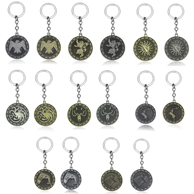 Game of Thrones Dragon Shape Toy Keychain Wolf Head Pendant Fashion Trend Bottle Opener Keyring for Fan Collectible Accessories
Game of Thrones Dragon Shape Toy Keychain Wolf Head Pendant Fashion Trend Bottle Opener Keyring for Fan Collectible Accessories