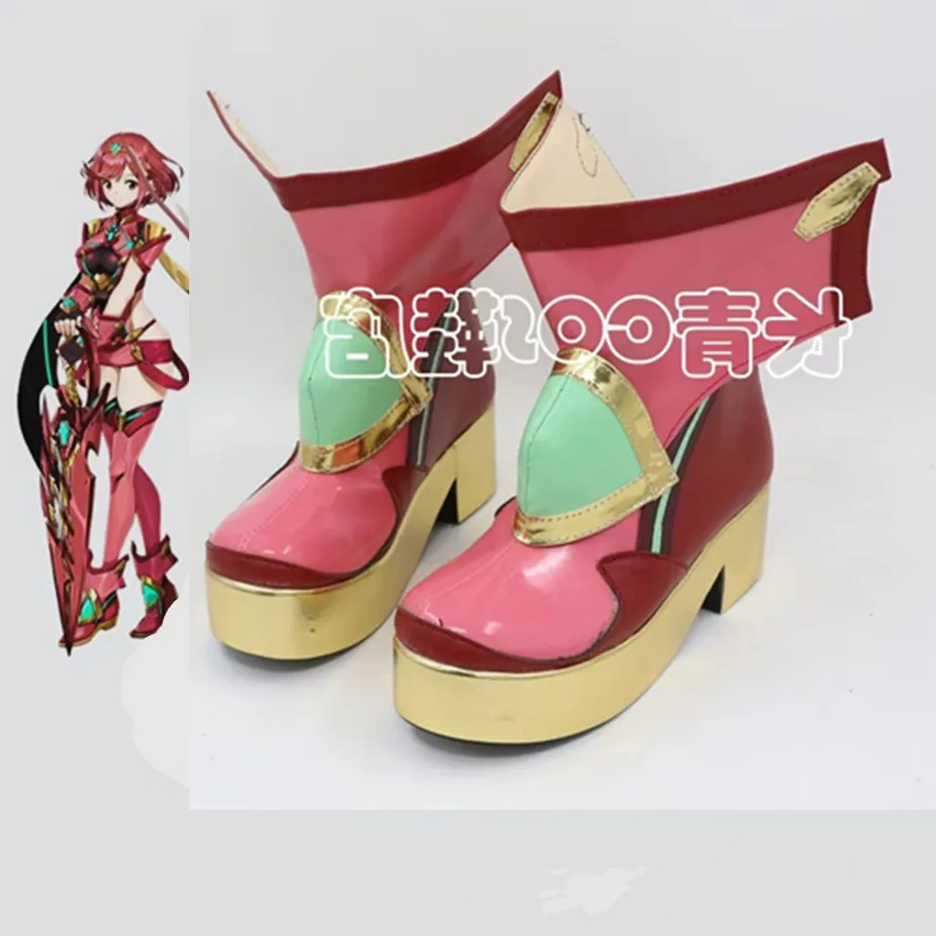 Xenoblade 2 Pyra Cosplay Costume Shoes Handmade Faux Leather Boots Halloween Carnival Boots
Xenoblade 2 Pyra Cosplay Costume Shoes Handmade Faux Leather Boots Halloween Carnival Boots