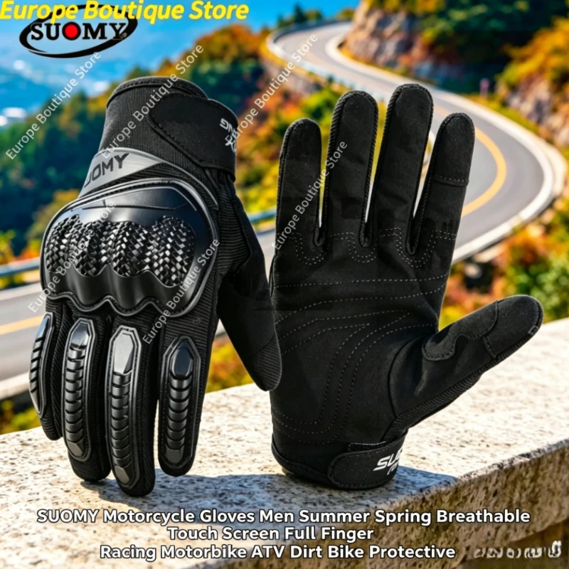 NEW SUOMY Full Finger Racing Motorcycle Gloves Men Summer Spring Breathable Touch Screen for Motorbike ATV Dirt Bike Protective
NEW SUOMY Full Finger Racing Motorcycle Gloves Men Summer Spring Breathable Touch Screen for Motorbike ATV Dirt Bike Protective