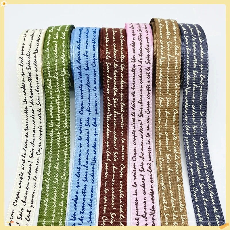5yards 20mm Ribbon Polyester Ribbon Printing Text Satin Ribbon For Hair Bow Party Christmas Wedding Decoration DIY Gift Wrapping
5yards 20mm Ribbon Polyester Ribbon Printing Text Satin Ribbon For Hair Bow Party Christmas Wedding Decoration DIY Gift Wrapping