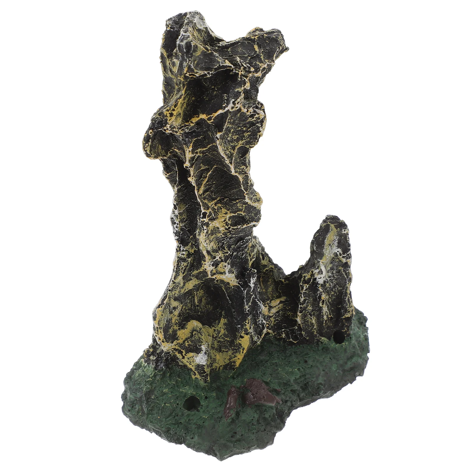 Aquarium Mountain View Stone Ornament Artificial Rockery Fish Hiding Cave for Betta Fish Tank Decoration, Resin Rock Cave Landsc
Aquarium Mountain View Stone Ornament Artificial Rockery Fish Hiding Cave for Betta Fish Tank Decoration, Resin Rock Cave Landsc