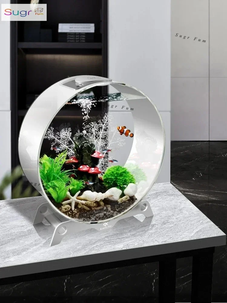 Fish Xiaoxia desktop oxygenated fish tank living room home ultra-quiet aquarium water-free ecological landscaping decoration
Fish Xiaoxia desktop oxygenated fish tank living room home ultra-quiet aquarium water-free ecological landscaping decoration