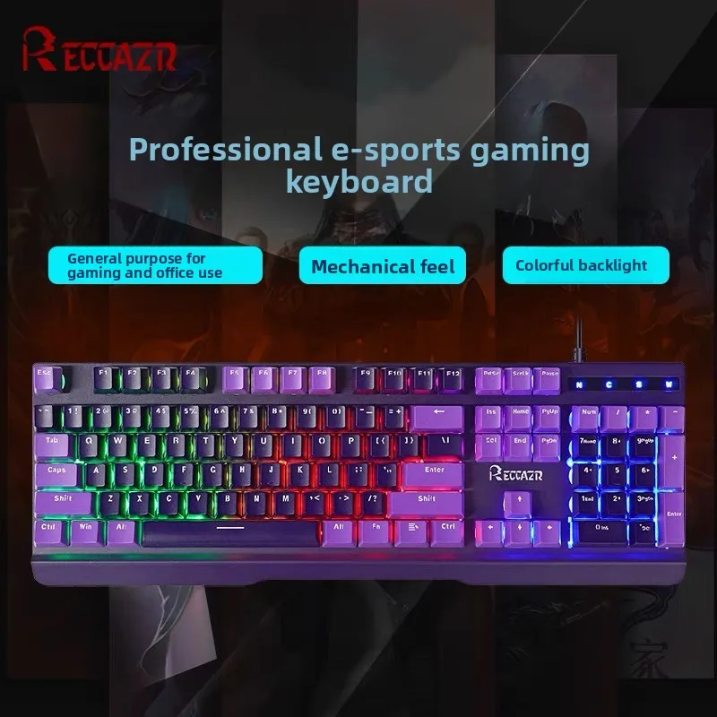 104Key LK2.0 Optic Hot-Swap Gaming Keyboard, Transparent PC Keycaps, 12 RGB Modes, Aluminum Top, Anti-Ghosting, Wired for PC
104Key LK2.0 Optic Hot-Swap Gaming Keyboard, Transparent PC Keycaps, 12 RGB Modes, Aluminum Top, Anti-Ghosting, Wired for PC